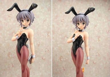 【限定品】【未使用】アトリエ彩 涼宮ハルヒ(赤)&長門有希(白) バニーガール アトリエ彩 1/6スケール 涼宮ハルヒの憂鬱 【長門有希 バニー