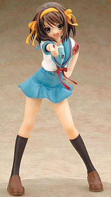 マックスファクトリー 1/8 夏服ハルヒ 拡張セット 駿河屋 -<中古>夏服ハルヒ＆「朝比奈ミクルの冒険」拡張セット「涼宮