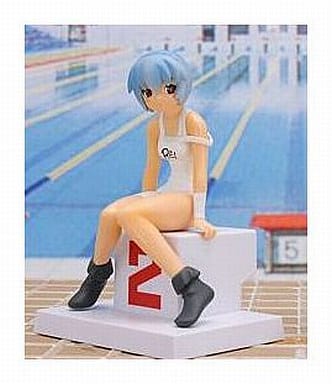 駿河屋 -<中古>綾波レイ 水着白Ver. エクストラスクール水着フィギュア