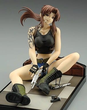 ブラック ラグーン レヴィ 1/6コールドキャスト製塗装済完成品 フィギュア アルファマックス ブラックラグーン レヴィ コールドキャスト製塗装