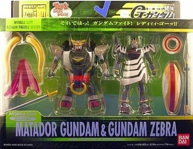 MS IN ACTION!! マタドールガンダム＆ガンダムゼブラ 駿河屋 -<中古>MS IN ACTION!! マタドールガンダム＆ガンダム