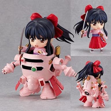 フィギュア　ねんどろいど 真宮寺さくら＆光武セット 「サクラ大戦」