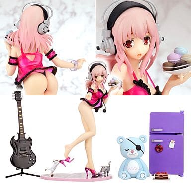 CL#028 すーぱーそに子 ベビードール ストロベリー・ソルベ ver. DX版 (PVC塗装済み完成品)