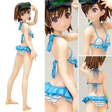 フィギュア　御坂妹(シスターズ) ES 「とある魔術の禁書目録II」 BEACH QUEENS 1/10 塗装済み完成品（本体不備（大））