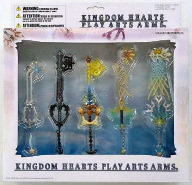 キングダムハーツ プレイアーツアームズ キーブレード 5種セット 駿河屋 -<中古>KINGDOM HEARTS PLAY ARTS ARMS 5本セット 「キングダム