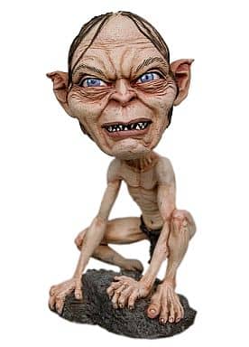 ロード・オブ・ザ・リング ゴラム　ヘッドノッカー　 ボビングヘッド 駿河屋 -<中古>[ランクB] ゴラム 「ロード・オブ・ザ・リング」 ヘッド