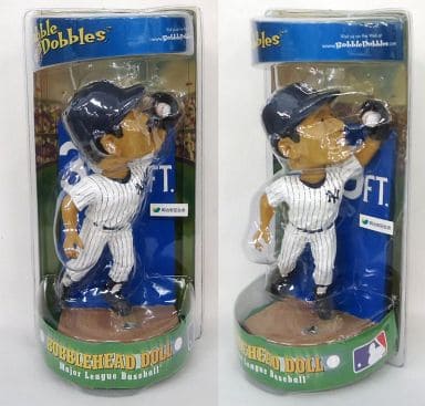 松井と井川がヤンキーズにいた時のBig Heads人形です。 MLB 松井秀喜