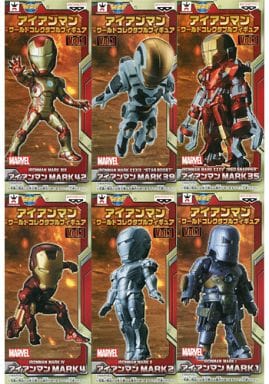 アイアンマン ワールドコレクタブルフィギュア vol.1 正規品6体セット アイアンマン ワールドコレクタブルフィギュア vol.1 正規品6体セット