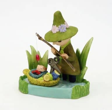 加藤工芸 ムーミン谷の夏まつり スナフキン リトルミィ フィギュア 駿河屋 -<中古>A.ムーミン谷の夏祭り(スナフキン＆リトルミィ
