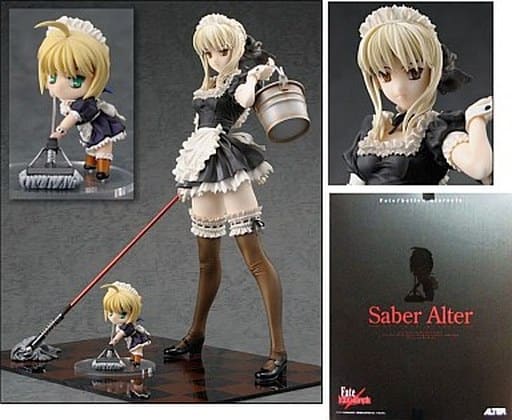 駿河屋 -<中古>[付属品欠品] セイバー・オルタ メイドVer