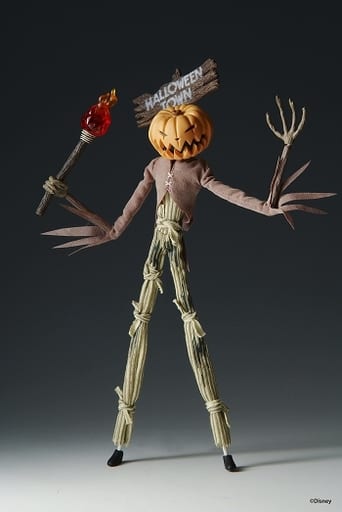 【美品】ナイトメアビフォアクリスマス　10周年記念　ハンプキングフィギュア ナイトメアー・ビフォア・クリスマス “ジャック” パンプキン