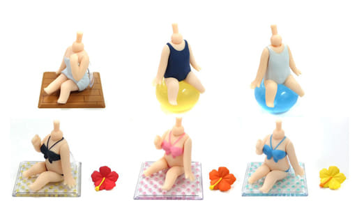 駿河屋 -<中古>全6種セット 「ねんどろいどもあ きせかえ水着