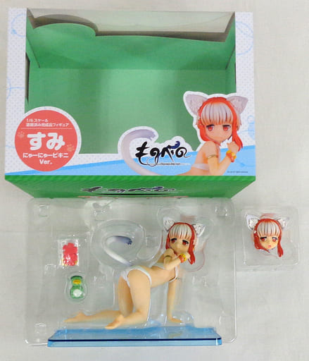 [新品未開封品] フィギュア　ものべの　すみ　にゃーにゃービキニver 水着 駿河屋 -【アダルト】<中古>[特典付き] すみ にゃーにゃービキニVer