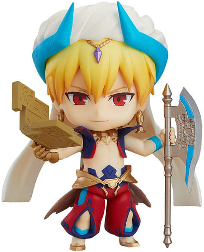 フィギュア　ねんどろいど キャスター/ギルガメッシュ 霊基再臨 Ver. 「Fate/Grand Order」（ランクB）