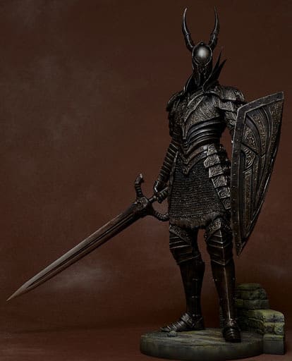 Black Knight Dark Souls Dark Soul 1 6 Abs Pvc Statue Toy Hobby Suruga Ya Com