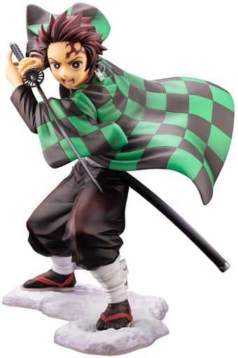 フィギュア　ARTFX J 竈門炭治郎 「鬼滅の刃」 1/8 PVC製塗装済み完成品（初回特典付き）