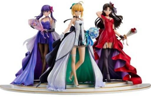 Fate/stay night セイバー 遠坂凛 間桐桜 15th CelebrationDress Premium Box 1/7