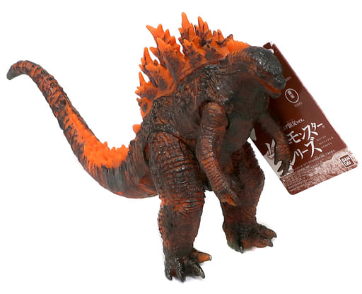 バーニング・ゴジラ(2019) 限定品　フィギア　ー中古美品ー 限定販売】UA Monsters バーニング・ゴジラ 2019(GODZILLAII