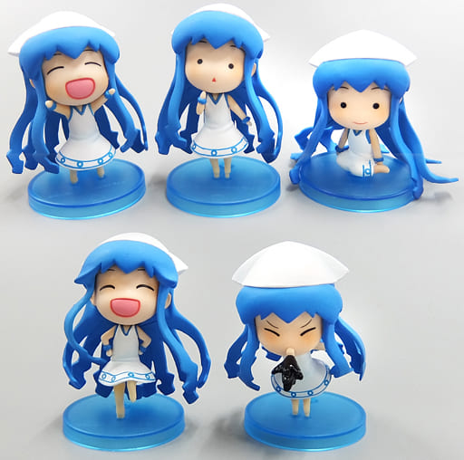 駿河屋 -<中古>全5種セット 「侵略!?イカ娘」 ミニイカ娘