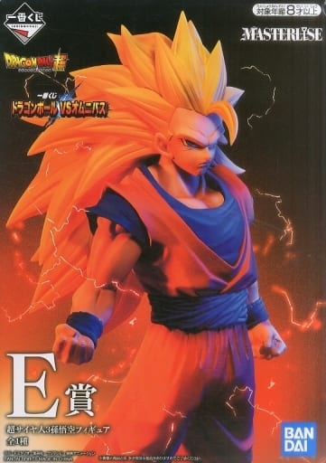 Figure Super Saiyajin 3 Son Goku Ichiban Kuji Dragon Ball Vs Omnibus Masterlise E Prize Figure Toy Hobby Suruga Ya Com