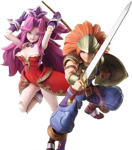 聖剣伝説3 トライアルズ オブ マナ ブリングアーツ デュラン＆アンジェラ アクションフィギュア