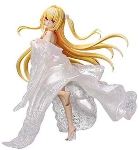 中古 フィギュア ToLOVEる-とらぶる-ダークネス 金色の闇 白無垢 2021年製 1/7PVC＆ABS製塗装済み完成品F：NEX限定 【720】 駿河屋 -<中古>金色の闇 -白無垢- 「To LOVEる -とらぶる- ダークネス
