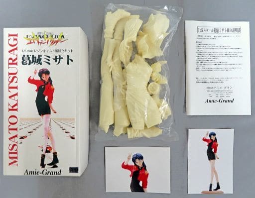 フィギュア　葛城ミサト 「新世紀エヴァンゲリオン」 1/5 レジンキャストキット 駿河屋 -<中古>葛城ミサト 「新世紀エヴァンゲリオン」 1/5
