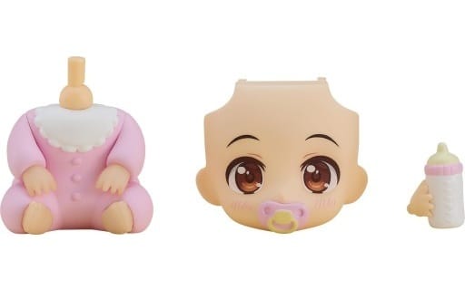 ねんどろいどもあ きせかえ赤ちゃんセット ピンク