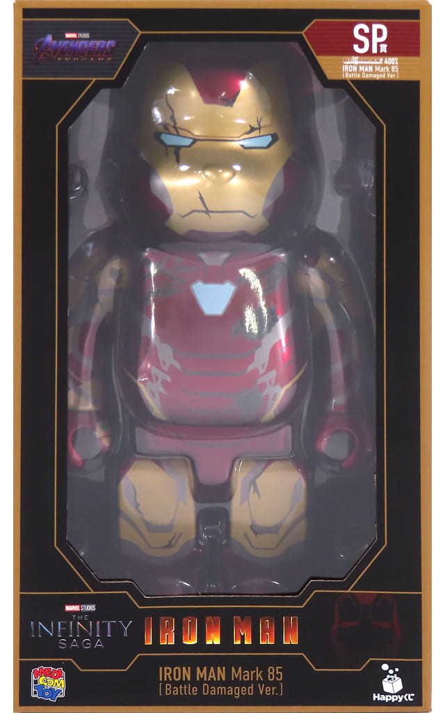 MARVEL STUDIOS SP賞アイアンマン 駿河屋 -<中古>BE＠RBRICK -ベアブリック- 400% アイアンマン