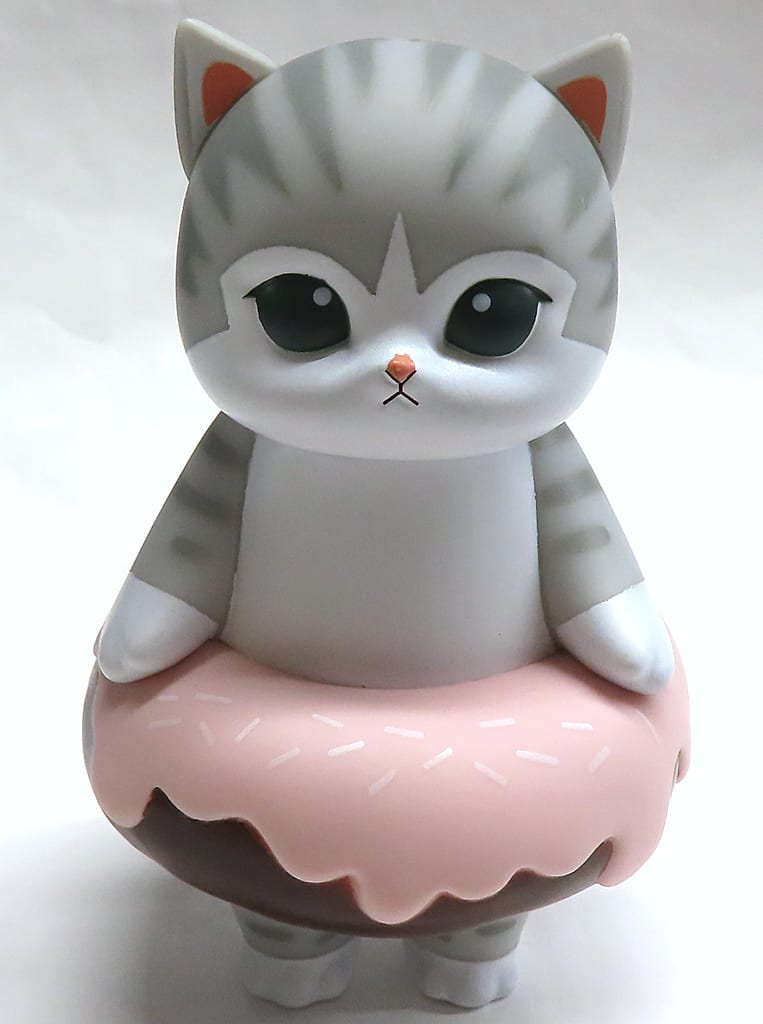 mofusand ドーナツ にゃん ソフビ フィギュア】Donut Nyan (Gray