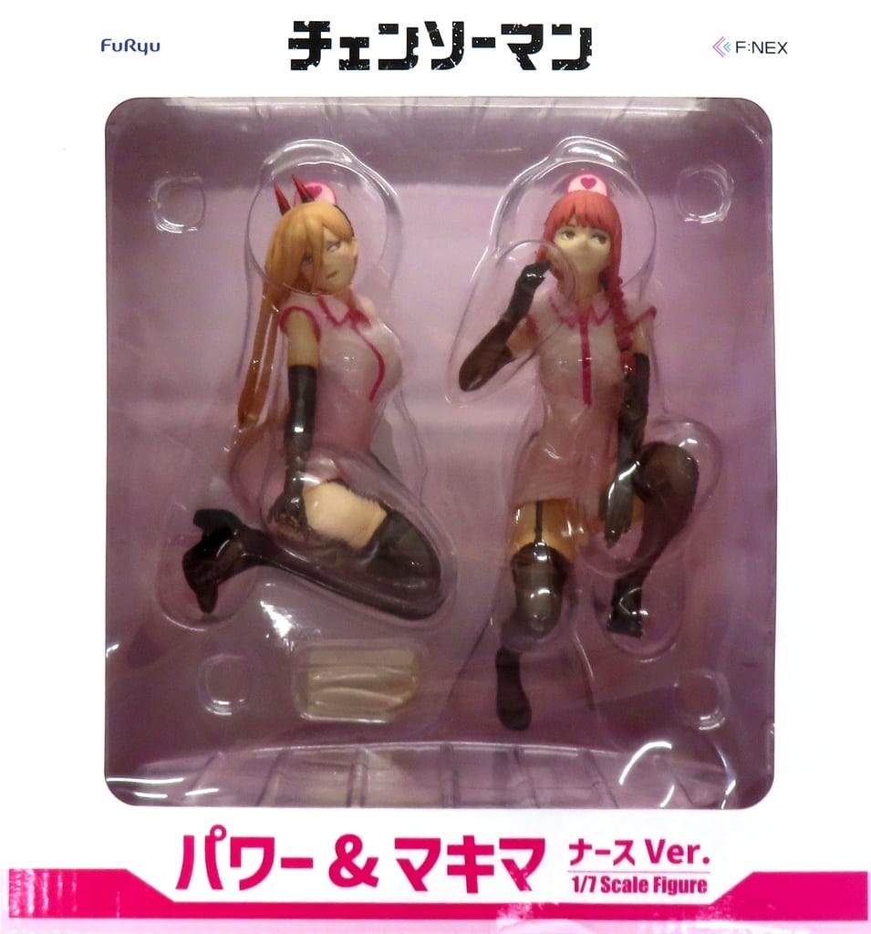 駿河屋 -<中古>パワー＆マキマ ナースVer. 「チェンソーマン」 1/7
