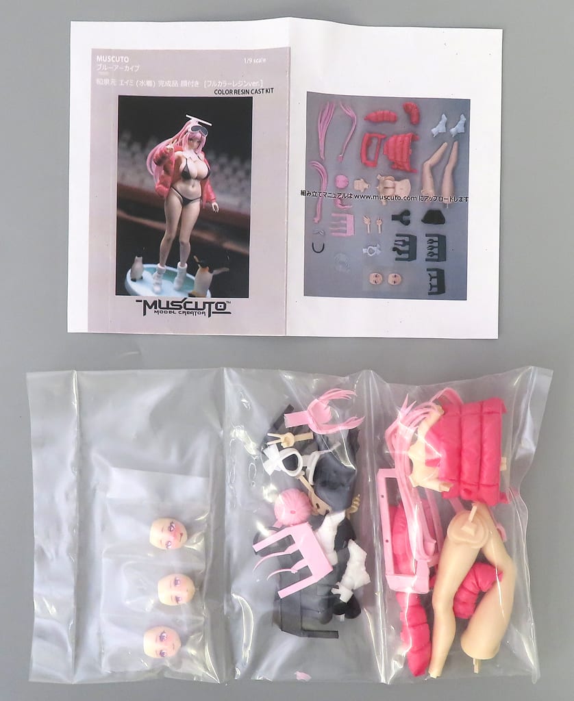 1/9 和泉元 エイミ (水着)  フルカラーレジンver. 駿河屋 -<中古>和泉元エイミ (水着) [フルカラーレジンver.] 「ブルー