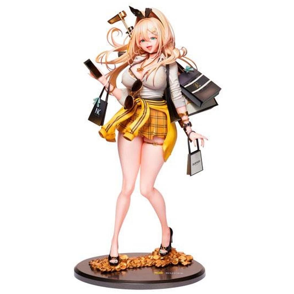 勝利の女神 NIKKE ルピー フィギュア豪華版クリアポスター&あみあみ特典付き 勝利の女神：NIKKE』迫力のグラマーボディや美尻が見える後ろ姿に魅せ