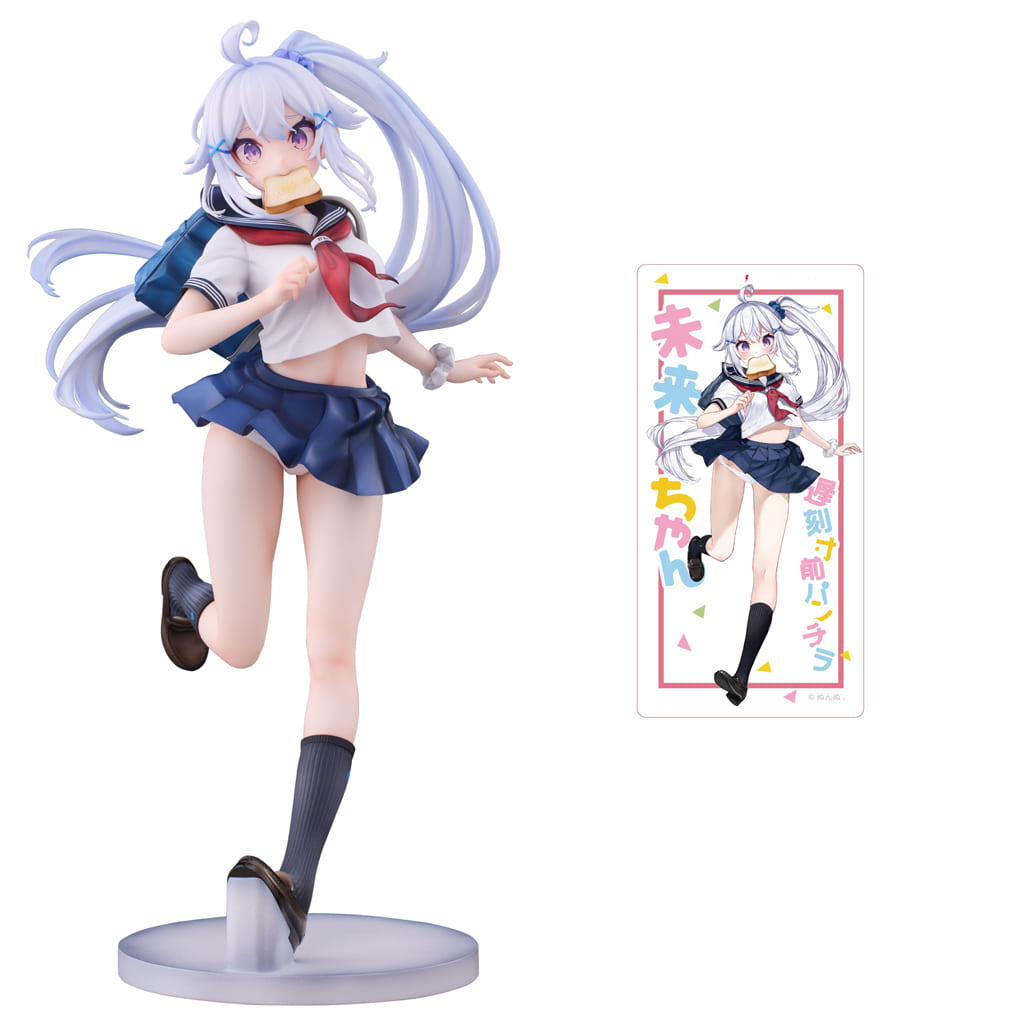 未来ちゃん 遅刻寸前 普通版 1/6 PVC＆ABS製塗装済み完成品 駿河屋 -<新品/中古>未来ちゃん 遅刻寸前パンチラ 普通版 1/6 PVC＆ABS