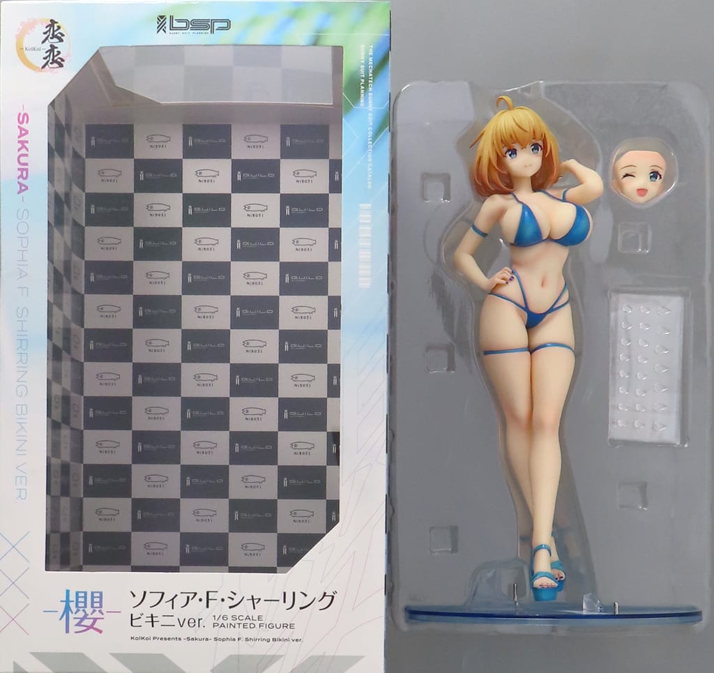 駿河屋 -<中古>櫻 ソフィア・F・シャーリング ビキニver. 1/6 PVC＆ABS