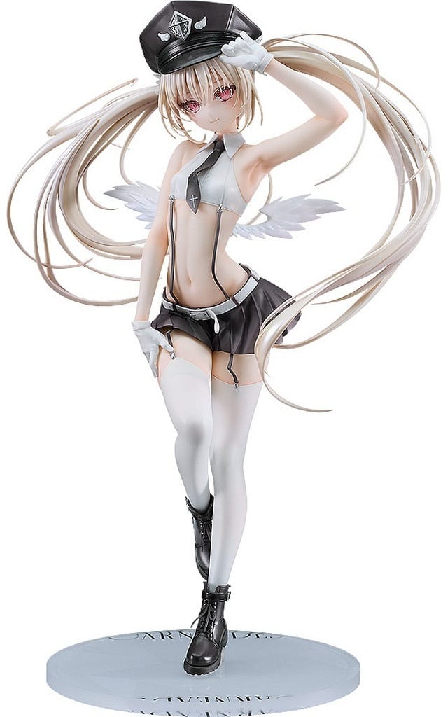 駿河屋 -<中古>天使警察 エル 1/7 プラスチック製塗装済み完成品
