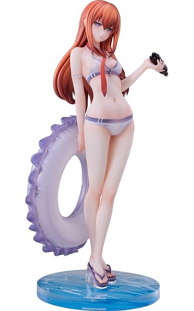 スリーブ　ChaosTCG STEINS;GATE　牧瀬紅莉栖　水着 STEINS；GATE』水着姿で浮き輪に乗る牧瀬紅莉栖がプライズフィギュア化