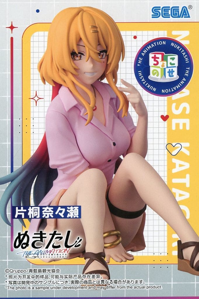 ぬきたし THE ANIMATION 描き下ろし B2タペストリー 片桐奈々瀬 ぬきたし 片桐奈々瀬 ソフマップ購入特典CD、タペストリー