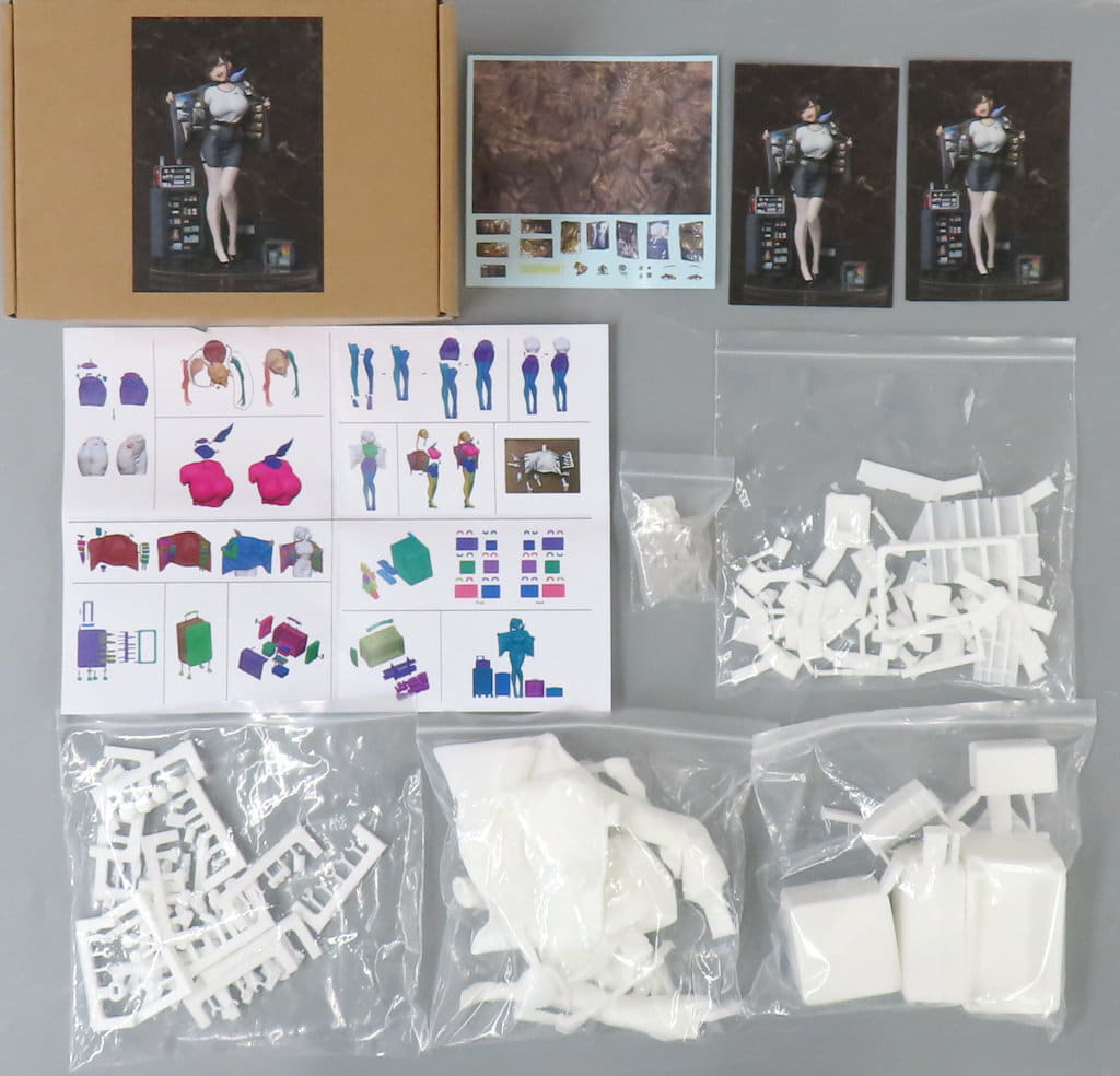 駿河屋 -<中古>ソラ 「勝利の女神：NIKKE」 1/6 ガレージキット BOOTH