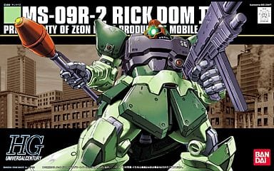 1 144 Hguc Ms 09r 2 Rick Dom Ii Colony Color Ver Mobile Suit Gundam 0080 War In The Pocket Toy Hobby Suruga Ya Com