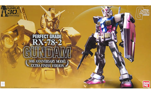 PG 1/60 RX-78-2 ガンダム 30周年限定モデル エクストラフィニッシュバージョン (機動戦士ガンダム)