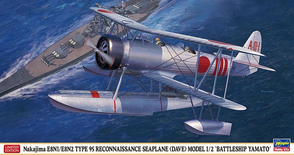 Hasegawa Scala 1:48, «Nakajima E8N1 Tipo 95 Recon-Idrovolante Modello