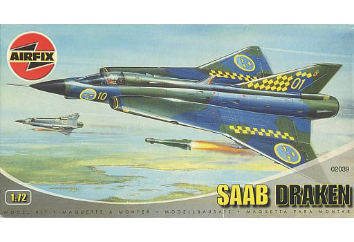 1/72 SAAB DRAKEN [02039] | Toy Hobby | Suruga-ya.com
