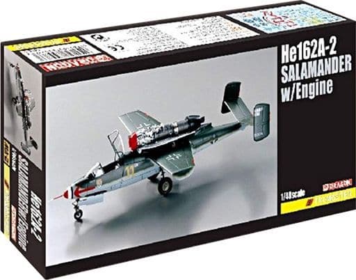 TAMIYA TAM61097 300061097-0.075 WWII German Heinkel He162A-2 Salamander, Medium