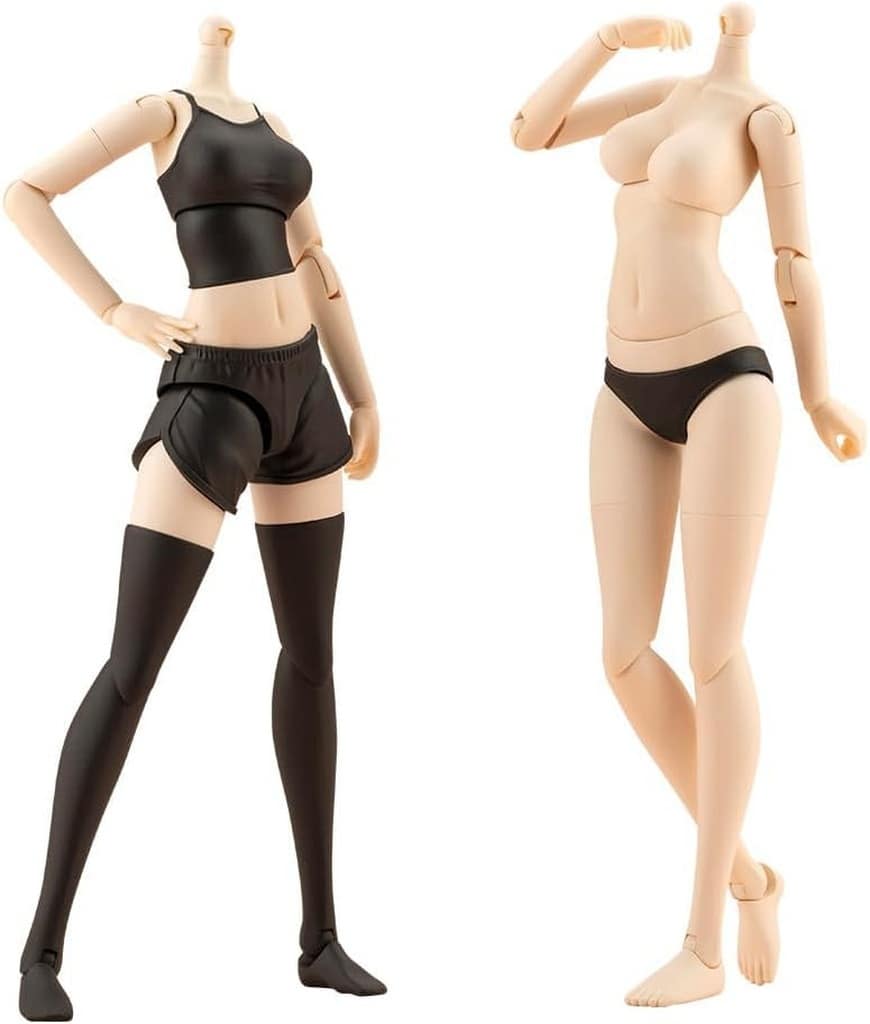 メガミデバイスPUNI☆MOFU ラン& 創彩少女庭園　ドレスアップボディ特典付 ドレスアップボディ【M】｜創彩少女庭園｜美少女プラモデル