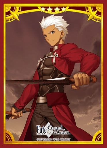 駿河屋 - ブロッコリーキャラクタースリーブ Fate/Grand Order「アーチャー/エミヤ」（トレカスリーブ）