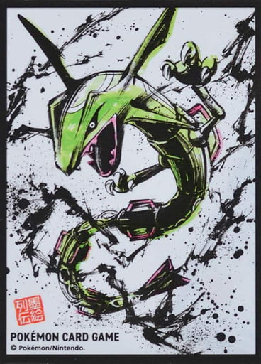 Supply Pokemon Trading Card Game Deck Shield Sleeve Sumi E Retsuden Rayquaza Pokemon Center Limited Toy Hobby Suruga Ya Com