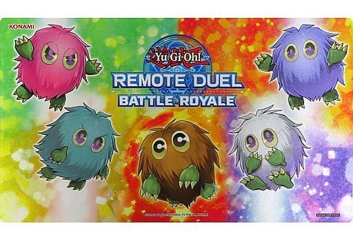 遊戯王　クリボー　プレイマット　リモートデュエル 遊戯王リモートデュエル 特設サイト 遊戯王 クリボー プレイマット