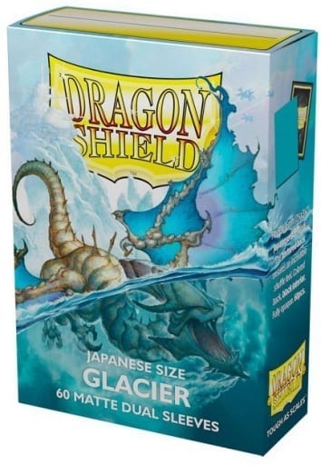 Dragon Shield Dual Matte Glacier Card Sleeves - 5 Pack, 100 Sleeves Each, Standard Size