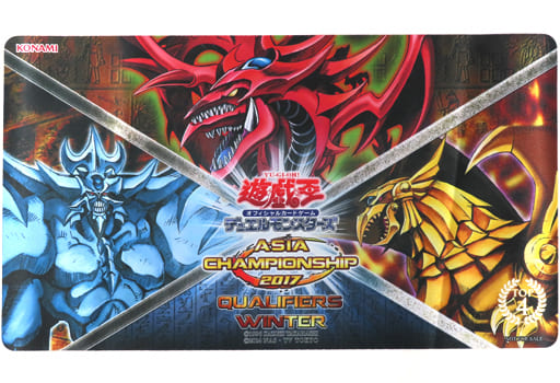 アジアチャンピオンシップ2017 三幻神　ラバーマット アジアチャンピオンシップ2017 三幻神ラバーマット